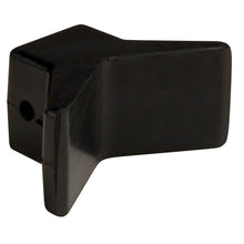 C.E. Smith Bow Y-Stop - 3" x 3" - Black Natural Rubber | 29551