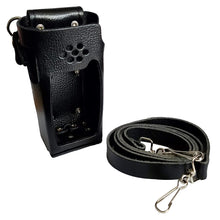 Standard Horizon Leather Case w/Belt Loop &amp; Shoulder Strap | SHC-18