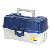 Plano 2-Tray Tackle Box w/Duel Top Access - Blue Metallic/Off White | 620206