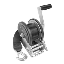 Fulton 1500lb Single Speed Winch w/20&#39; Strap &amp; Cover | 142208