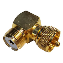 Shakespeare Right Angle Connector - PL-259 to SO-239 Adapter | RA-259-239-G