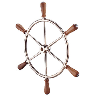 Edson 24" Bronze Wheel w/Teak Handles | 602BR-24