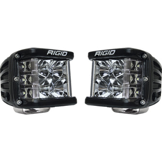 RIGID Industries D-SS Series PRO Flood LED Surface Mount - Pair - Black | 262113