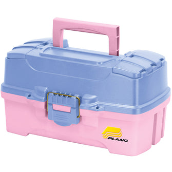 Plano Two-Tray Tackle Box w/Duel Top Access - Periwinkle/Pink | 620292