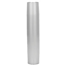 TACO Aluminum Ribbed Table Pedestal - 2-3/8" O.D. - 26" Length | Z60-8266VEL26-2