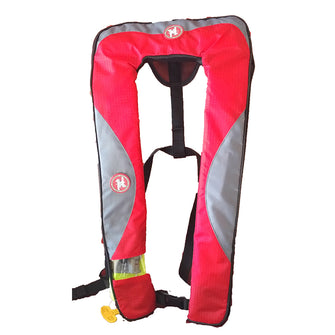 First Watch FW-240 Inflatable PFD - Red/Grey - Manual | FW-240M-RG