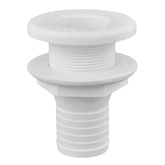 Attwood Plastic Thru-Hull Fitting - 1-1/2" - White | 3875-3