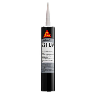 Sika Sikaflex&reg; 521UV UV Resistant LM Polyurethane Sealant - 10.3oz(300ml) Cartridge - White | 106096