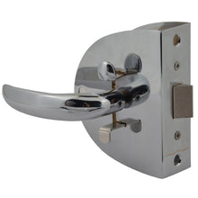 Southco Compact Swing Door Latch - Chrome - Non-Locking | MC-04-123-10