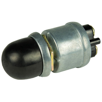 BEP 2-Position SPST Heavy-Duty Push Button Switch w/Cover - OFF/(ON) - 35 Amp | 1001508