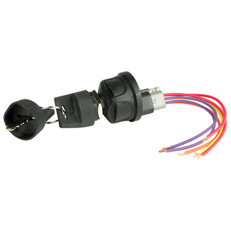 BEP 4-Position Sealed Nylon Ignition Switch - Accessory/OFF/Ignition &amp; Accessory/Start | 1001603