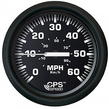 Faria Euro Black 4" Speedometer 60MPH (GPS) | 32816