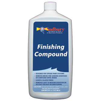 Sudbury Finishing Compound - 32oz Liquid | 446