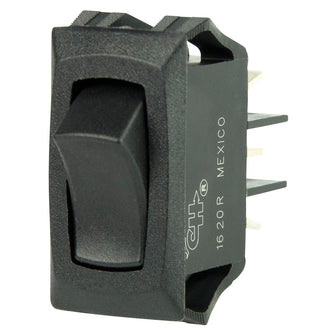 BEP Curved SPDT Mini Rocker Switch - 12V - ON/ON | 1001706