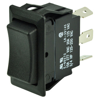 BEP SPDT Rocker Switch - 12V/24V - (ON)/OFF/(ON) | 1001711