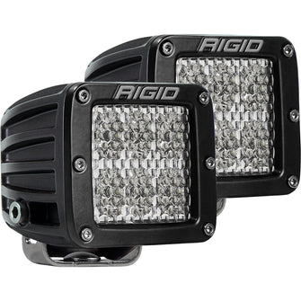 RIGID Industries D-Series PRO Specter-Diffused LED - Pair - Black | 502513