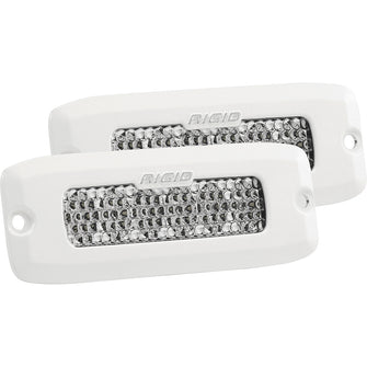 RIGID Industries SR-Q Series PRO Hybrid-Diffused LED - Flush Mount - Pair - White | 965513