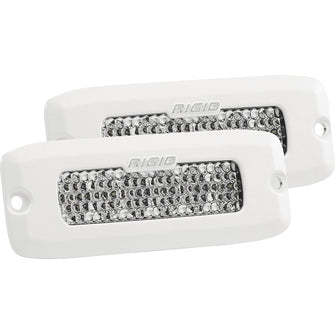 RIGID Industries SR-Q Series PRO Specter-Diffused LED - Flush Mount - Pair - White | 975513