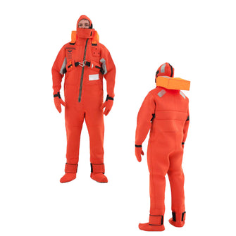 VIKING Immersion Rescue I Suit USCG/SOLAS w/Buoyancy Head Support - Neoprene Orange - Adult Small | PS20061050000