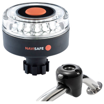 Navisafe Navilight 360&deg; 2NM w/Navibolt Base &amp; Rail Mount - Black | 042KIT