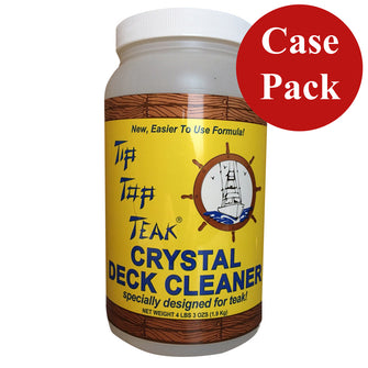 Tip Top Teak Tip Top Teak Crystal Deck Cleaner - Half Gallon (4lbs 3oz) - *Case of 6* | TC 2001CASE