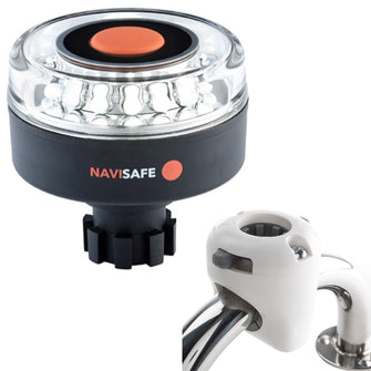 Navisafe Navilight 360&deg; 2NM w/Navibolt Base &amp; Rail Mount - White | 042KIT3