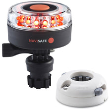 Navisafe Navilight All RED 360&deg; 2NM w/Navimount Base &amp; Horizontal Mount - White | 045KIT5