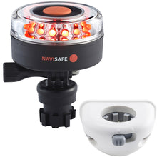 Navisafe Navilight All RED 360&deg; 2NM w/Navimount Base &amp; Vertical Mount - White | 045KIT6