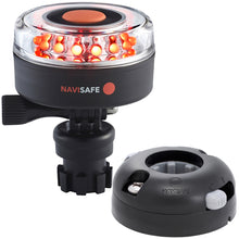 Navisafe Navilight All RED 360&deg; 2NM w/Navimount Base &amp; Horizontal Mount - Black | 045KIT7