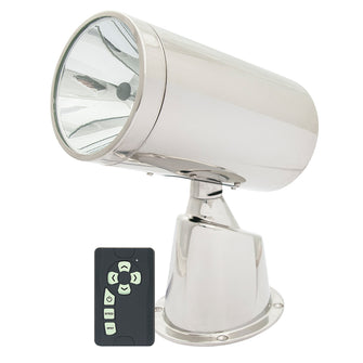 Marinco Wireless Stainless Steel Spotlight/Floodlight w/Remote | 22150A