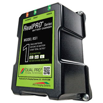 Dual Pro RealPRO Series Battery Charger - 6A - 1-Bank - 12V | RS1