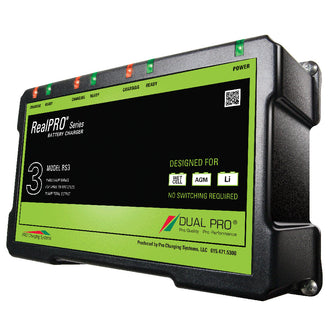 Dual Pro RealPRO Series Battery Charger - 18A - 3-6A-Banks - 12V-36V | RS3