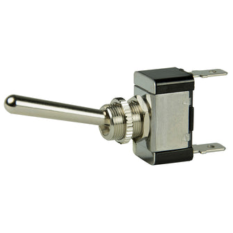 BEP SPST Chrome Plated Long Handle Toggle Switch - ON/OFF | 1002013