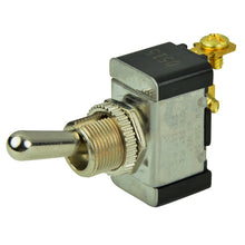 BEP SPST Chrome Plated Toggle Switch -OFF/(ON) | 1002002