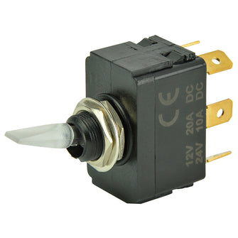 BEP SPDT Lighted Toggle Switch - ON/OFF/ON | 1001907