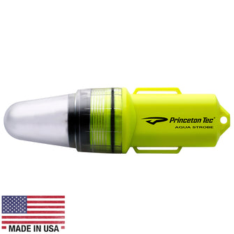 Princeton Tec Aqua Strobe LED - Neon Yellow | AS-LED-NY