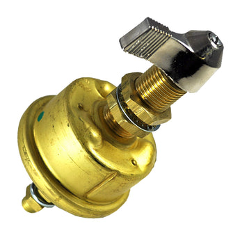 Cole Hersee Single Pole Brass Marine Battery Switch - 175 Amp - Continuous 1000 Amp Intermittent | M-284-BP