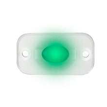 HEISE Marine Auxiliary Accent Lighting Pod - 1.5" x 3" - White/Green | HE-ML1G