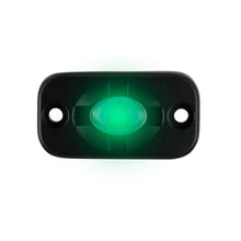 HEISE Auxiliary Accent Lighting Pod - 1.5" x 3" - Black/Green | HE-TL1G