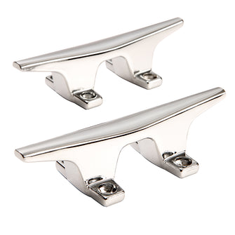 Attwood ZAMAK Chrome Plated Zinc Cleats - Pair - 4-1/2" | 6244-6