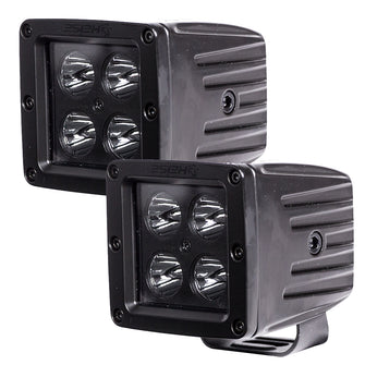 HEISE Blackout 4 LED Cube Light - 3" - 2 Pack | HE-BCL2S2PK