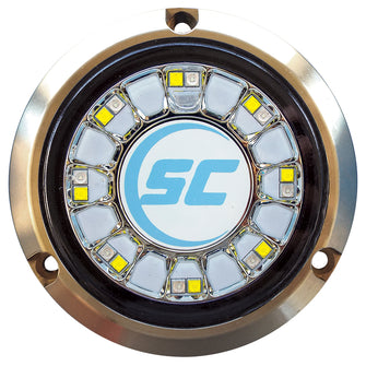 Shadow-Caster Blue/White Color Changing Underwater Light - 16 LEDs - Bronze | SCR-16-BW-BZ-10