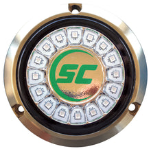 Shadow-Caster Aqua Green Single Color Underwater Light - 16 LEDs - Bronze | SCR-16-AG-BZ-10