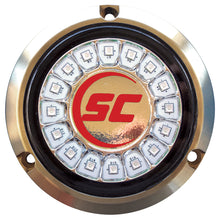 Shadow-Caster Cool Red Single Color Underwater Light - 16 LEDs - Bronze | SCR-16-CR-BZ-10