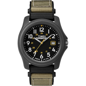 Timex Expedition&reg; Camper Nylon Strap Watch - Black | T42571JV