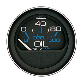 Faria Coral 2" Oil Pressure Gauge (80 PSI) | 13002