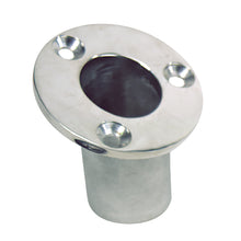 Whitecap Flush Mount Flag Pole Socket - Stainless Steel - 1-1/4" ID | 6170