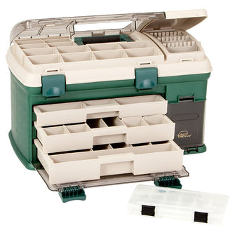 Plano 3-Drawer Tackle Box XL - Green/Beige | 737002