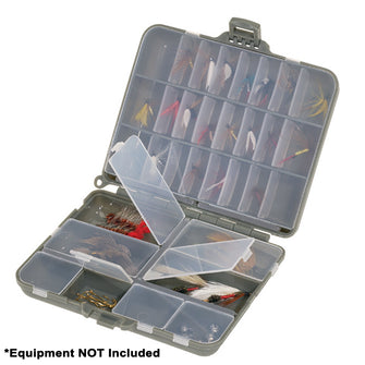 Plano Compact Side-By-Side Tackle Organizer - Grey/Clear | 107000