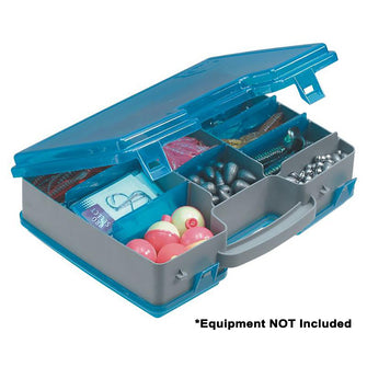 Plano Double-Sided Adjustable Tackle Organizer Large - Silver/Blue | 171502